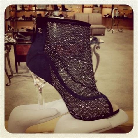 chanel boots saks